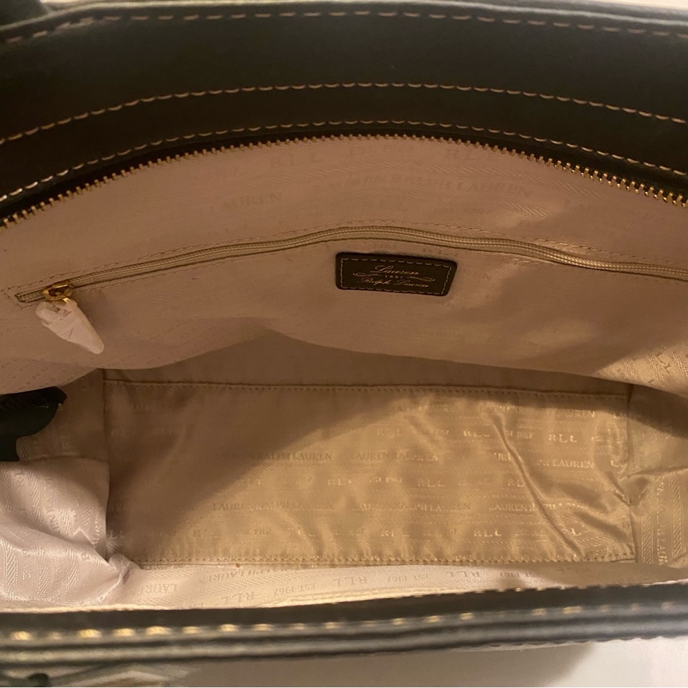 Ralph Lauren Black Sheldon Tote - NWT - Picture 12 of 14